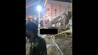 یک فوتی و چهار مصدوم در حادثه ریزش ساندویچ فروشی در میناب