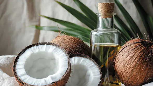 خواص روغن نارگیل برای درمان کل و جوش