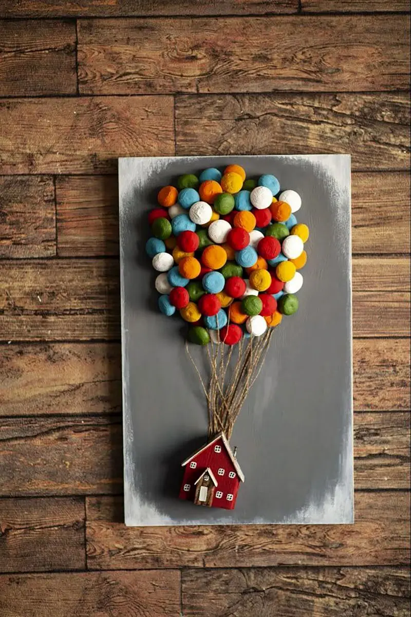 تابلو با سنگ و چوب<p> </p>