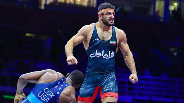 فیلم اولین پیروزی کامران قاسمپور در آلبانی / تانک روس در انتظار اوست