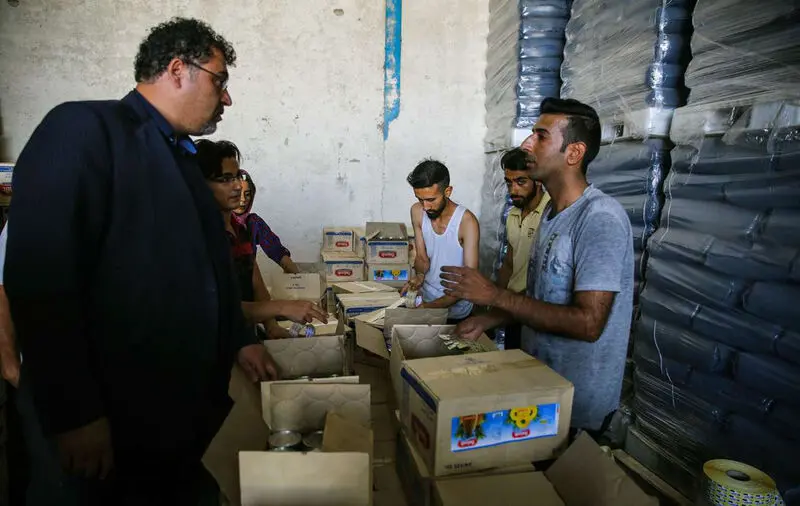 کشف انبار بزرگ مواد اولیه تولید یک سال کفش ایران در کهریزک