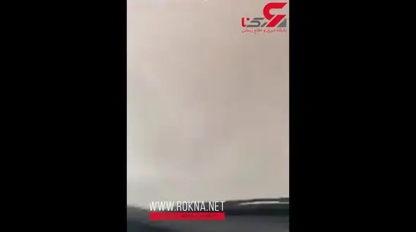 وقوع گردباد شدید در غرب آلمان + فیلم