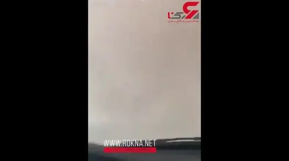 وقوع گردباد شدید در غرب آلمان + فیلم