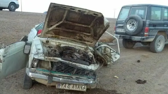 تصادف در جاده شاهرود-مجن ۲ کشته برجای گذاشت