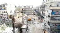 ببینید / وضعیت آخرالزمانی شهر حلب سوریه پس از زلزله مرگبار + فیلم تلخ
