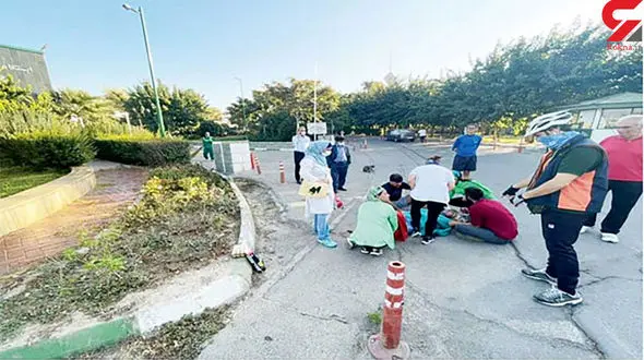 شلیک مامور گشت ارشاد به قهرمان بوکس ایران در پارک پردیسان ! /  زن و بچه اش کنارش بودند !