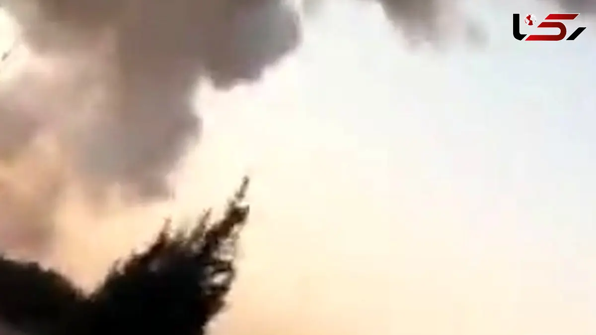 فیلم انفجار شدید در شهر حماه سوریه