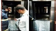 سقوط ناگهانی آسانسور در گرگان