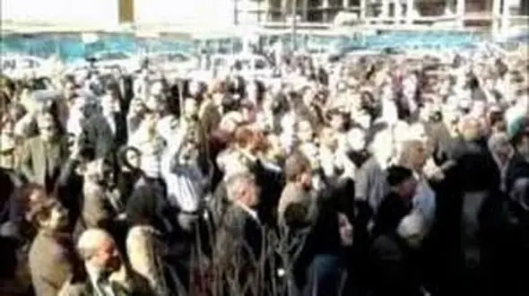 تجمع مالباختگان نگین غرب مقابل مجلس