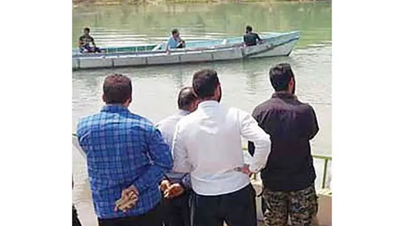 نجات یک زن از رودخانه کارون در دقیقه 90