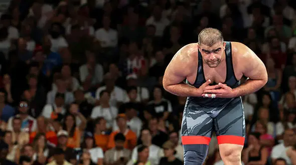 پیروزی تیم ملی کشتی فرنگی ایران مقابل روسیه