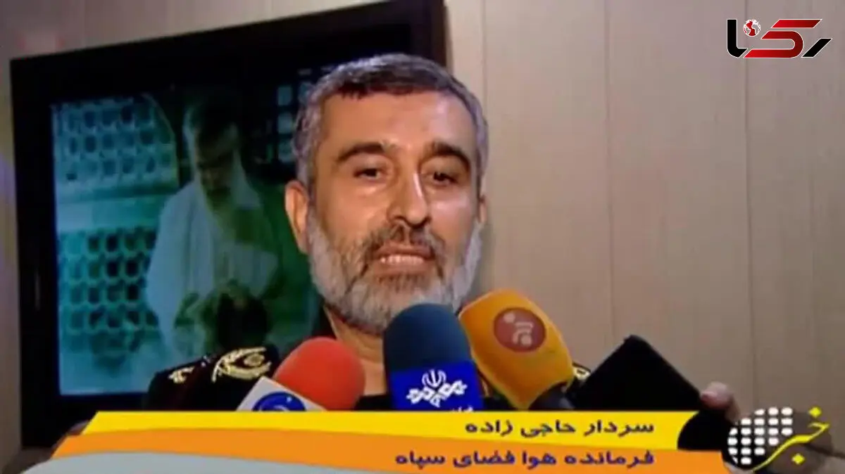 پاسخ فرمانده هوافضای سپاه به ادعای داعش در خصوص سقوط موشک ها در عراق | فیلم