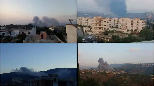 فوری / حمله هوایی رژیم صهیونیستی به سوریه +عکس