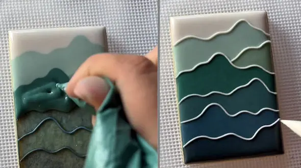 رنگ آمیزی جالب سرامیک + فیلم