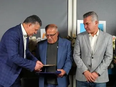 عکس سنگین ورزش ایران/ دورهمی علی دایی با سردار آزمون، سعید معروف، دو اسطوره فوتبال ایران در امارات