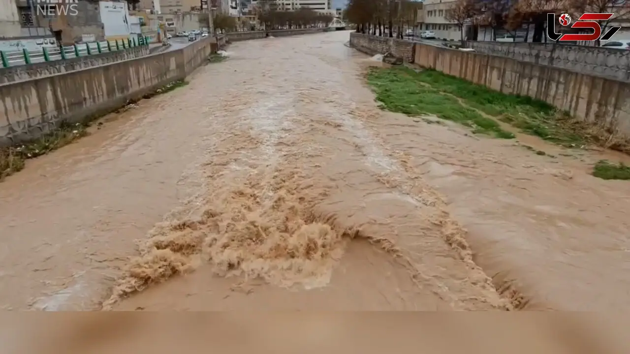غرش باد و باران در آسمان ایران/ احتمال سیلابی شدن رودخانه‌ها