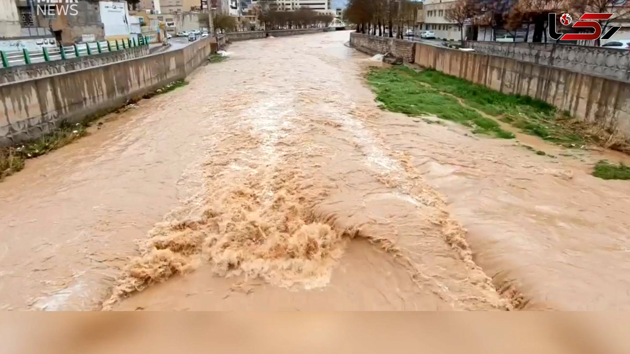 غرش باد و باران در آسمان ایران/ احتمال سیلابی شدن رودخانه‌ها