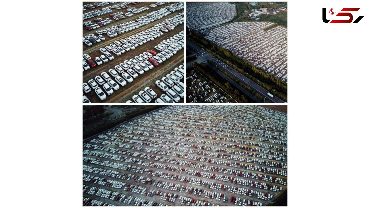 تصویر عجیب از پارکینگ خودرو در چین +عکس