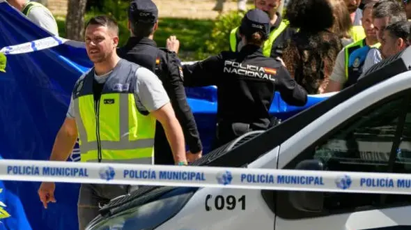 انفجار در مادرید اسپانیا /  ۱۴ نفر زخمی شدند
