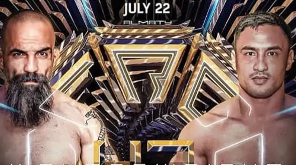 شمارش معکوس برای مبارزه اکبر چریکی با گرگ ازبک در قفس + عکس و فیلم فایتر ایرانی