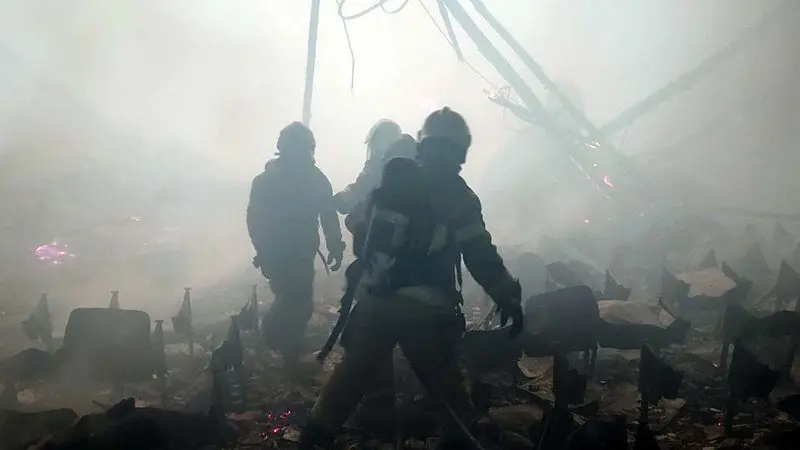 آتش سوزی صبحگاهی در سینما ایران لاله زار