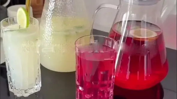 آموزش تهیه 3 مدل شربت ضد عطش + فیلم