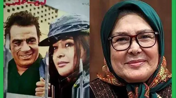 قابی از بهروز وثوقی و آفرین عبیسی در فیلم «طوقی» 
