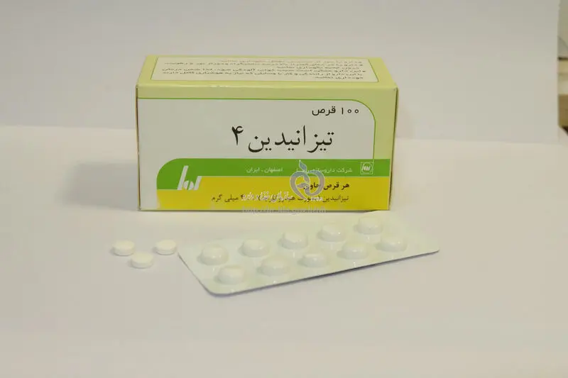 داروی تیزانیدین 4