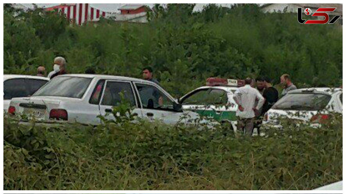 کشف جسد مردی بالای دار در فومن + عکس