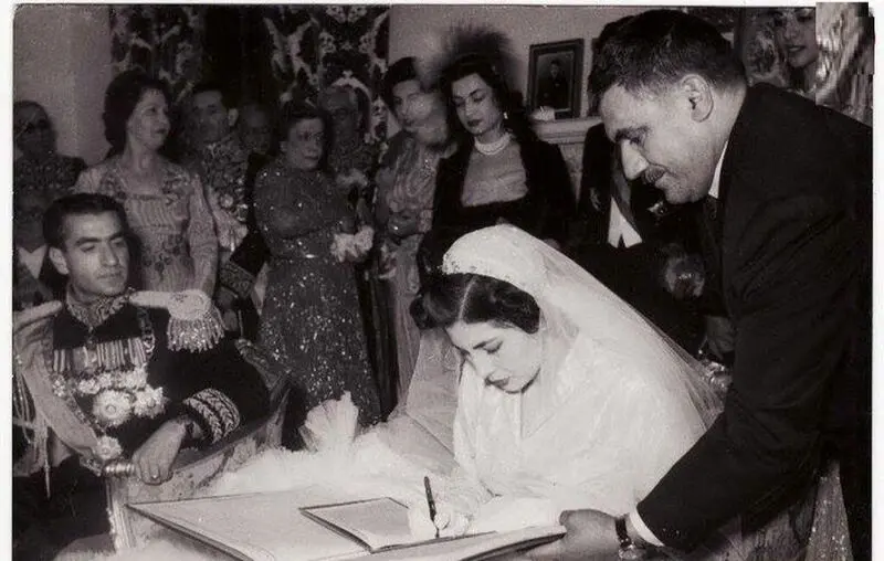 مراسم عقد محمدرضا پهلوی