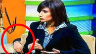 اتفاق عجیب در پخش زنده برای مجری زن / دست چه کسی پشت صحنه است؟+عکس