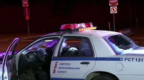 
ماشین پلیس مسروقه سرصحنه فیلم، پیدا شد+عکس
