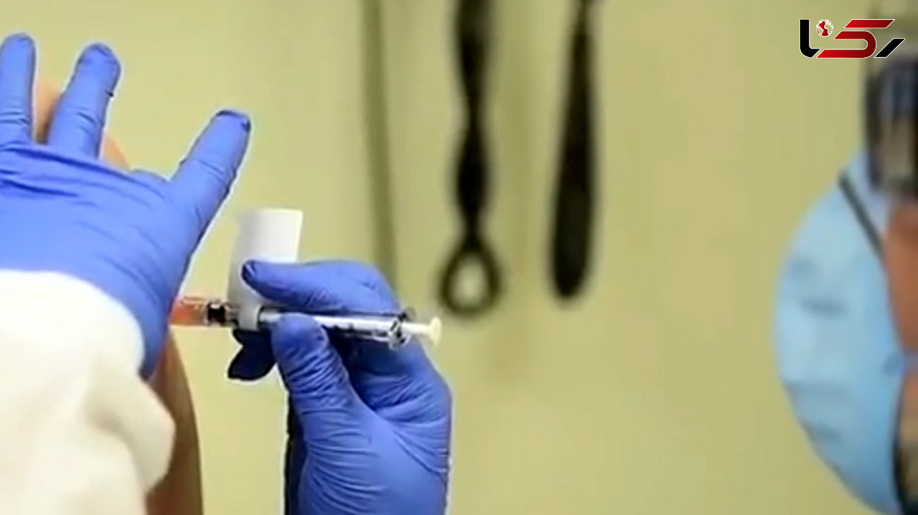 فیلم لحظه تزریق واکسن ویروس کرونا به نخستین داوطلب