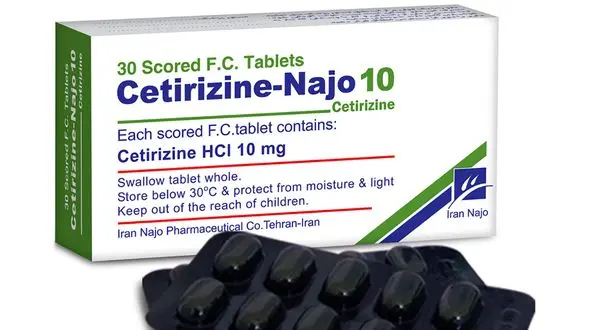 قرص سیتریزین 10 + عوارض جانبی سیتریزین 