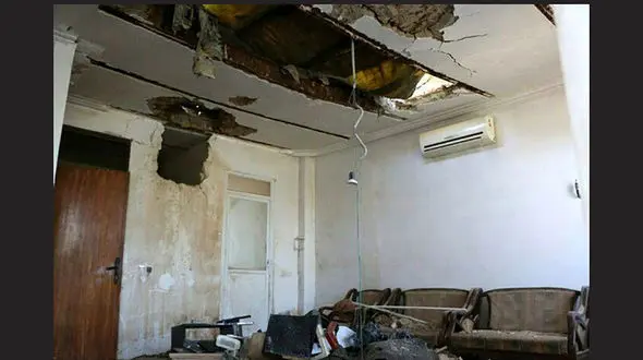 نشت گاز منجر به تخریب قسمتی از یک منزل در بیرجند شد