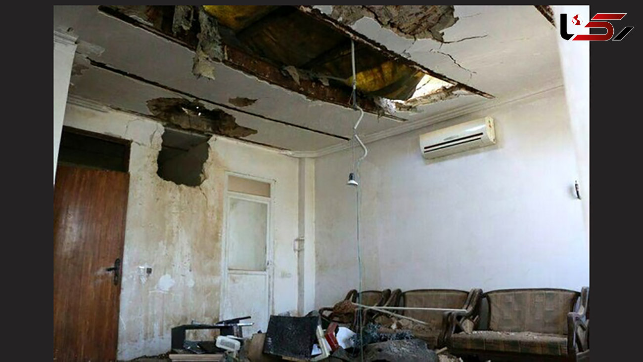 تخریب یک خانه به علت نشت گاز در بروجرد