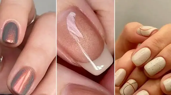 جدیدترین مدل‌های لاک ناخن مینیمال و کوتاه برای محیط کاری / عکس