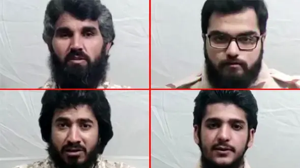 اسامی و تصویر مرزبانان آزاد شده اعلام شد + فیلم