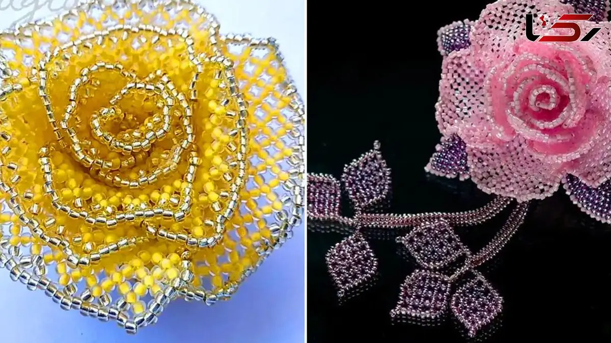 خلاقیت و آرامش در منجوق بافی: معرفی 15 مدل گل تزئینی خاص