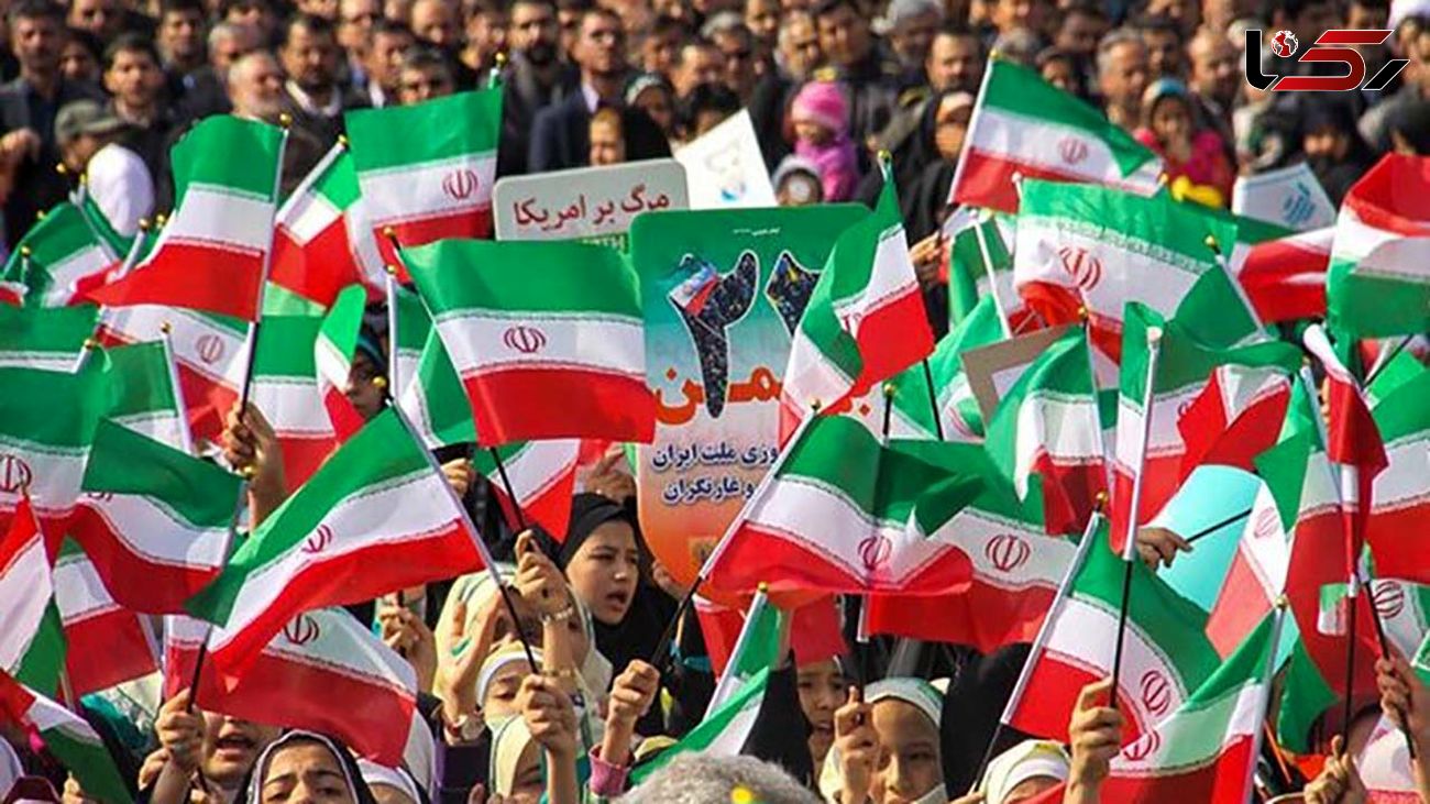 حضوری حماسی در چهل وچهارمین بهار انقلاب/ راهپیمایی ۲۲ بهمن به وسعت ایران و روایت تصاویر