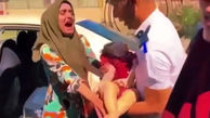 فیلم گریه‌های دردناک مادر عراقی هنگام بغل کردن جنازه کودک خردسالش / هنگام حمله ترکیه رخ داد