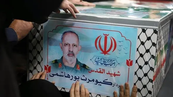 تشییع پیکر سردار کیومرث پورهاشمی در تهران