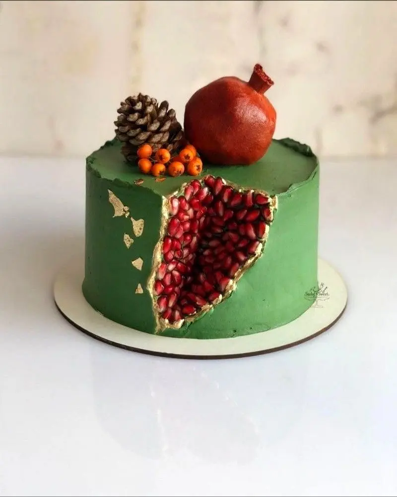 مدل کیک شب یلدا | 30 مدل کیک شب یلدا ۱۴۰۴ برای عروس و مهمانی که میز یلداتو لاکچری و دیدنی میکنه!