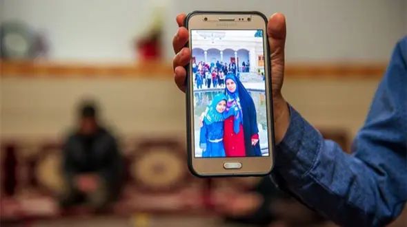 شهادت آرزوی الهام و دخترش بود / آنها دست در دست هم به عشق سردار سلیمانی رفتند + فیلم و عکس