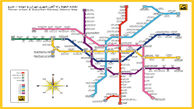 نقشه مترو تهران/ آخرین تغییرات نقشه متروی تهران را ببینید