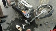تصادف مرگبار پژو 405 با موتور در جاده تهران  گرمسار