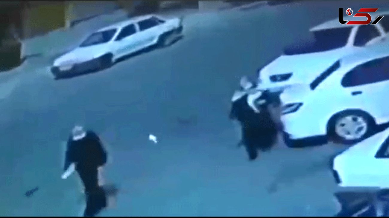 حمله وحشیانه سارق برای سرقت دستبند زن اهوازی + فیلم 