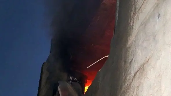 حریق و انفجار منزل مسکونی در شهرک دانش  قزوین 