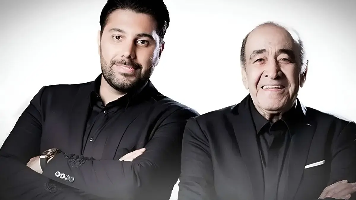 گریه های احسان خواجه امیری در مراسم تشییع پدرش / همه حضار همراهی اش کردند