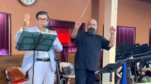 فیلم تمرین کنسرت باشکوه و بی نظیر سالار عقیلی/چقدر فوق العادست